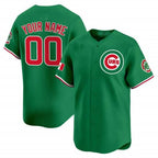 Custom Chicago Cubs Mexico Vapor Premier Limited Jersey V3 ¨C Green CONTON