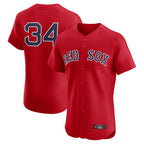 Boston Red Sox #34 David Ortiz Player Red CONTON Limited Elite Home Game Stitched Jerseys1