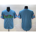 Philadelphia Phillies Blank Light Blue CONTON Phanatic Limited Stitched Jersey