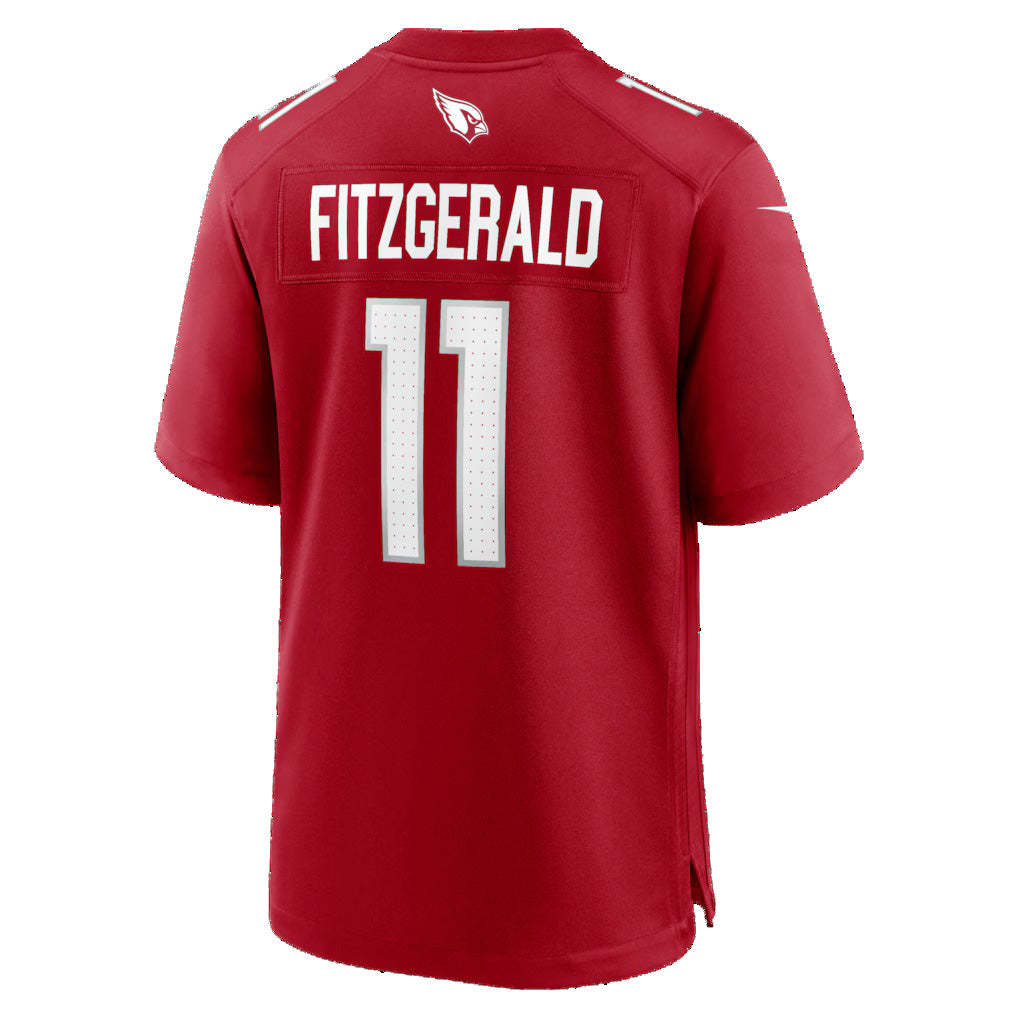 A.Cardinals #11 Larry Fitzgerald Cardinal CONTON Team Retired Game Jersey