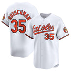 Baltimore Orioles #35 Adley Rutschman White CONTON Home Limited Player Jersey