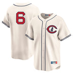 Chicago Cubs #6 Matt Shaw Player Cream CONTON Field of Dreams Limited Home Game Stitched Jerseys