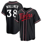 Minnesota Twins #38 Matt Wallner Player Black CONTONFashion Out Home Limited Stitched Jerseys