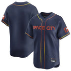 Houston Astros Blank Player Navy CONTON City Connect Limited Home Stitched Jerseys
