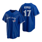 Toronto Blue Jays #17 Jose Berrios Royal CONTON Alternate Cool Base Jersey