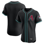 Arizona Diamondbacks Black CONTON Limited Limited Elite Home Game Blank Player Stitched Jerseys