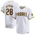 San Diego Padres #28 Jose Azocar White CONTON 2024 Home Limited Stitched Jersey