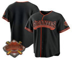 San Francisco Giants Blank Black CONTON 2026 Alternate Stadium Stitched Jersey