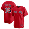 Boston Red Sox #16 Jarren Duran Player Red CONTON Limited Home Game Stitched Jerseys1