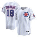 Chicago Cubs #18 Shota Imanaga Player White CONTON Limited Home Game Stitched Jerseys