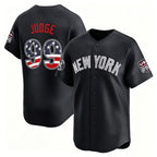 New York Yankees #99 Aaron Judge Navy CONTON USA 250 Fourth of July Limited Stitched Jersey