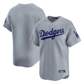 Los Angeles Dodgers Blank Player Gray CONTON Limited Home Stitched Jerseys