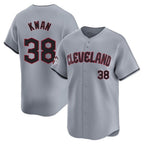Cleveland Guardians #38 Steven Kwan Player Gray CONTON Road Limited Home Stitched Jerseys