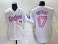Los Angeles Dodgers #17 Shohei Ohtani White CONTON 2025 Hello Kitty Vapor Limited Stitched Jersey