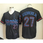Toronto Blue Jays #27 Vladimir Guerrero Jr. Navy CONTON 2024 City Connect Limited Stitched Jersey