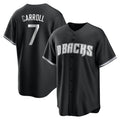 Arizona Diamondbacks #7 Corbin Carroll Player Black CONTON Game Home Stitched Jerseys