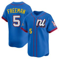 Los Angeles Dodgers #5 Freddie Freeman Player Blue CONTON All-Star Limited Home Stitched Jerseys