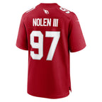 A.Cardinals #97 Walter Nolen Cardinal CONTON 2025 active First Round Pick Game Jersey