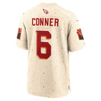 A.Cardinals #6 James Conner Natural CONTON 2025 Rivalries Collection Game Jersey