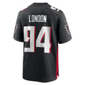 A.Falcons #94 LaCale London Black CONTON Team Game Jersey