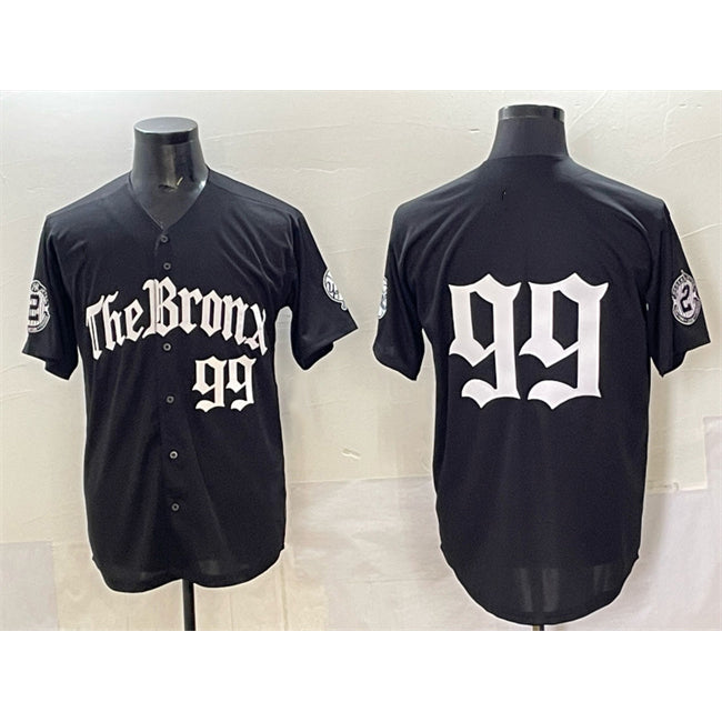 New York Yankees #99 Aaron Judge Black CONTON 'Gothic Legacy Edition' Vapor Premier Limited Stitched Jersey