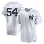 New York Yankees #54 Max Fried White CONTON Home Limited Player Jersey