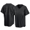 Chicago Cubs #29 Michael Busch Player Black CONTON T-shirt Home Game Stitched Jerseys