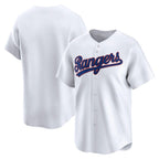 Texas Rangers White CONTON Throwback Cooperstown Collection Limited Jersey