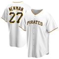 Pittsburgh Pirates #27 Kevin Newman White CONTON Cool Base Stitched Jersey