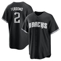 Arizona Diamondbacks #2 Geraldo Perdomo Player Black CONTON Game Home Stitched Jerseys
