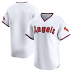 Los Angeles Angels Blank Player White CONTON T-shirt Home Limited Stitched Jerseys