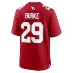 A.Cardinals #29 Denzel Burke Cardinal CONTON Team Game Jersey