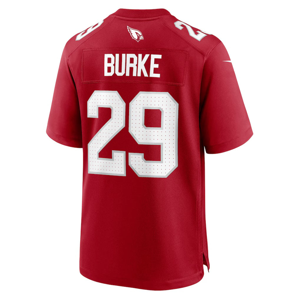 A.Cardinals #29 Denzel Burke Cardinal CONTON Team Game Jersey
