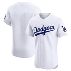 Los Angeles Dodgers Blank Player White CONTON Limited Elite Home Stitched Jerseys
