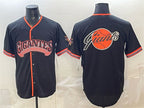 San Francisco Giants Team Big Logo Black CONTON 2026 Alternate Stadium Stitched Jersey
