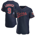 Minnesota Twins #9 Trevor Larnach Player Navy CONTON60th Home Limited Elite Stitched Jerseys