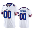 Custom B.Bills Active Player White CONTON 2023 F.U.S.E. Vapor Untouchable Limited Stitched Jersey
