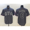 New York Mets #6 Starling Marte Gray CONTON 2024 City Connect Cool Base Stitched Jersey 2