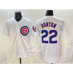 Chicago Cubs #22 Cade Horton White CONTON Cool Base Stitched Jersey