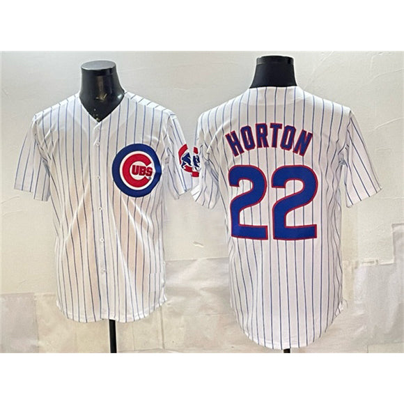 Chicago Cubs #22 Cade Horton White CONTON Cool Base Stitched Jersey