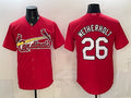 St. Louis Cardinals #26 JJ Wetherholt Red CONTON Cool Base Stitched Jersey