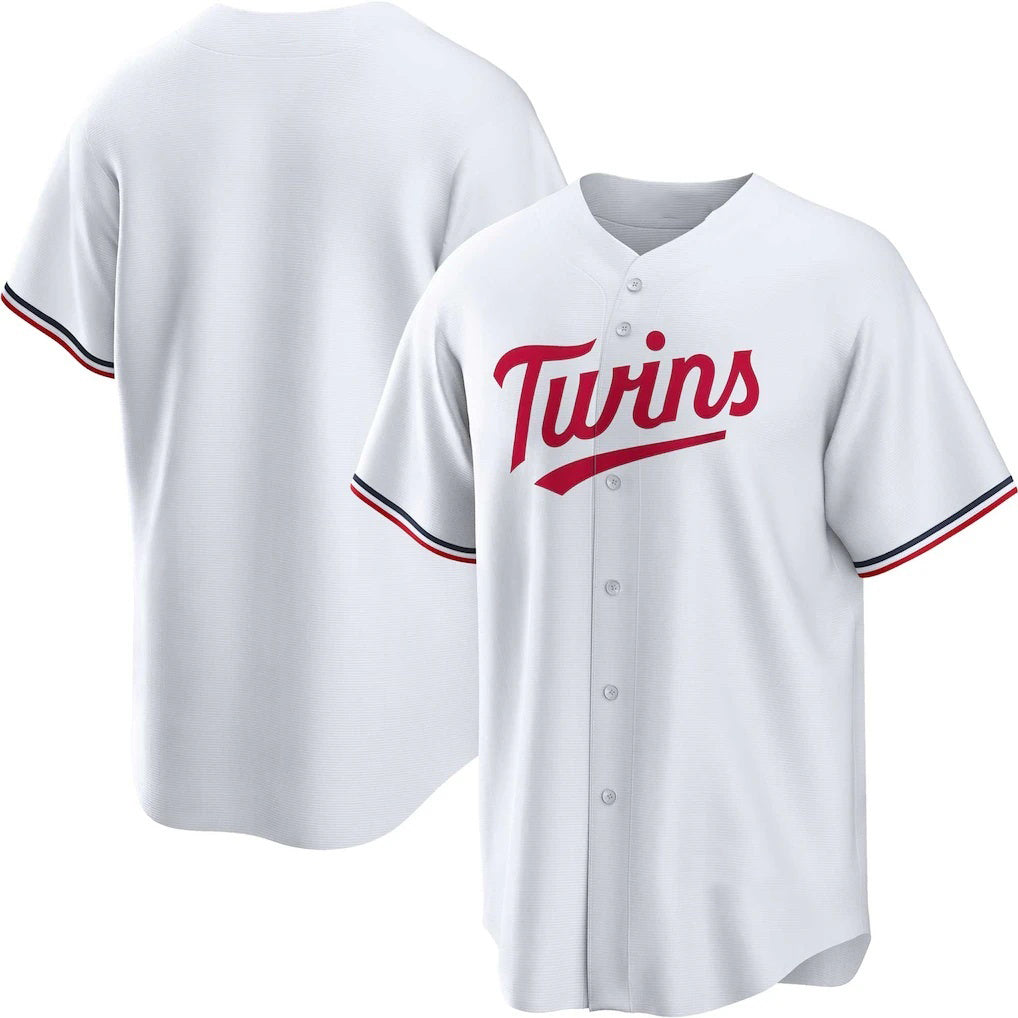 Minnesota Twins White CONTON Home Replica Team Jersey