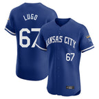 Kansas City Royals #67 Seth Lugo Player Royal CONTON Limited Elite Home Game Stitched Jerseys
