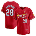 St. Louis Cardinals #28 Nolan Arenado Red CONTON 2024 City Connect Limited Player Jersey