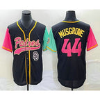 San Diego Padres #44 Joe Musgrove Black CONTON NEW 2023 City Connect Cool Base Stitched Jersey 2
