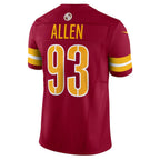 W.Commanders #93 Jonathan Allen Vapor F.U.S.E. Limited Jersey - Burgundy CONTON