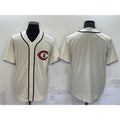 Chicago Cubs Blank Cream CONTON Turn Back the Clock Stitched Cooperstown Collection Jersey