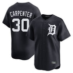 Detroit Tigers #30 Kerry Carpenter Player Navy CONTON Home Limited Game Stitched Jerseys