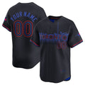 Custom Toronto Blue Jays Active Player Black CONTON 2024 City Connect Limited Stitched Jersey