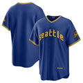 Seattle Mariners Royal CONTON City Connect Replica Jersey